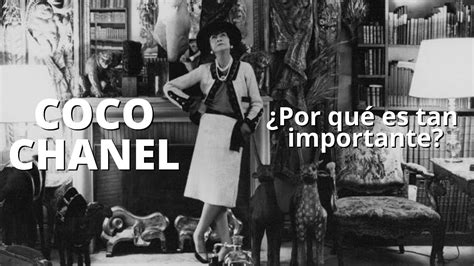 porque es importante coco chanel|Coco Chanel most famous work.